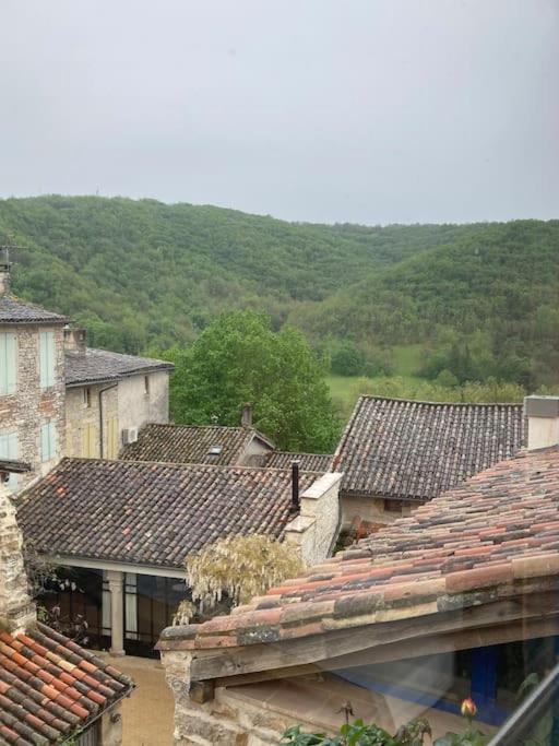 La Nuit De La Chouette Villa Bruniquel Bagian luar foto
